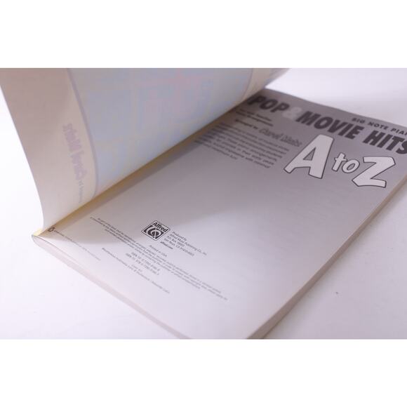 Pop & Movie Hits, A to Z, Piano, Sheet Music, Carol Matz, Alfred ~ 250809-WH 444 - Picture 2 of 5